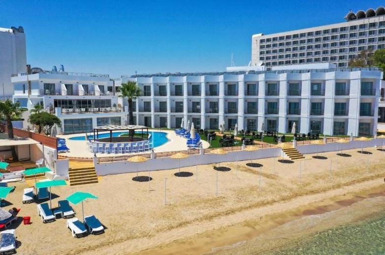 Mimoza Beachfront Hotel & Restaurant Famagusta (Northern Cyprus) Bagian luar foto