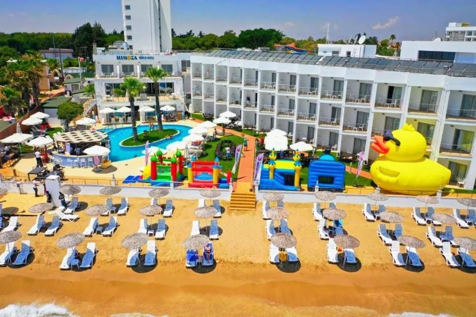 Mimoza Beachfront Hotel & Restaurant Famagusta (Northern Cyprus) Bagian luar foto